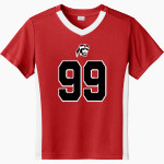 SEVASTOPOL HIGH SCHOOL PIONEERS <span class="pdp-name-mascot">SEVASTOPOL PIONEERS</span> Sport-Tek Youth Competitor United Short-Sleeve V-Neck Tee Front Thumbnail