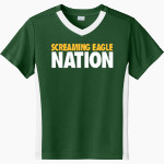 Seneca Valley Screaming Eagles Sport-Tek Youth Competitor United Short-Sleeve V-Neck Tee Front Thumbnail
