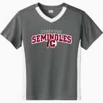 Creekside Seminoles Sport-Tek Youth Competitor United Short-Sleeve V-Neck Tee Front Thumbnail