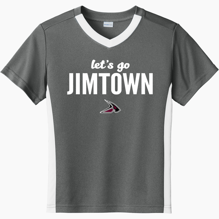 Jimtown Jimmies Sport-Tek Youth Competitor United Short-Sleeve V-Neck Tee