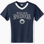 Wildlands Spaceducks Sport-Tek Youth Competitor United Short-Sleeve V-Neck Tee Front Thumbnail