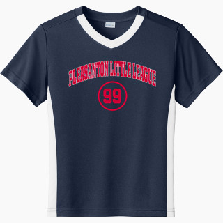 Sport-Tek Youth Competitor United Short-Sleeve V-Neck Tee