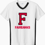 FAIRBANKS HIGH SCHOOL PANTHERS <span class="pdp-name-mascot">FAIRBANKS PANTHERS</span> Sport-Tek Youth Competitor United Short-Sleeve V-Neck Tee Front Thumbnail