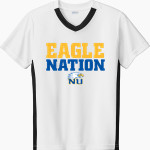 Northwest University Eagles Online Store Sport-Tek Youth Competitor United Short-Sleeve V-Neck Tee Front Thumbnail