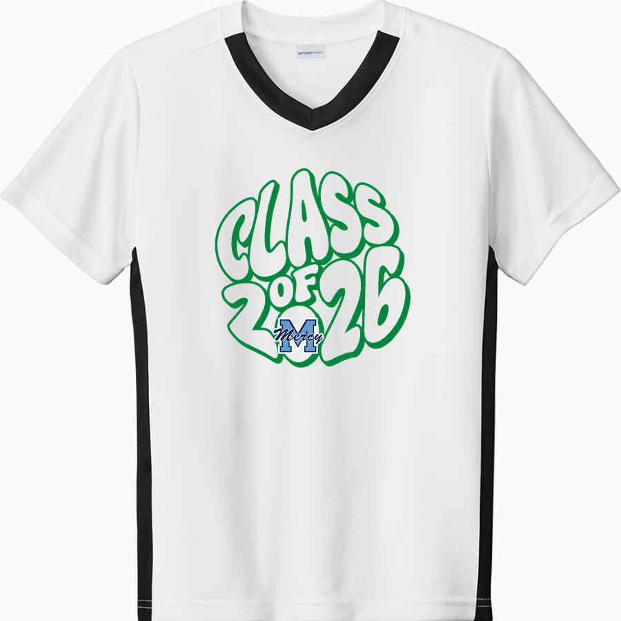 Mount Alvernia Academy Hawks Sport-Tek Youth Competitor United Short-Sleeve V-Neck Tee