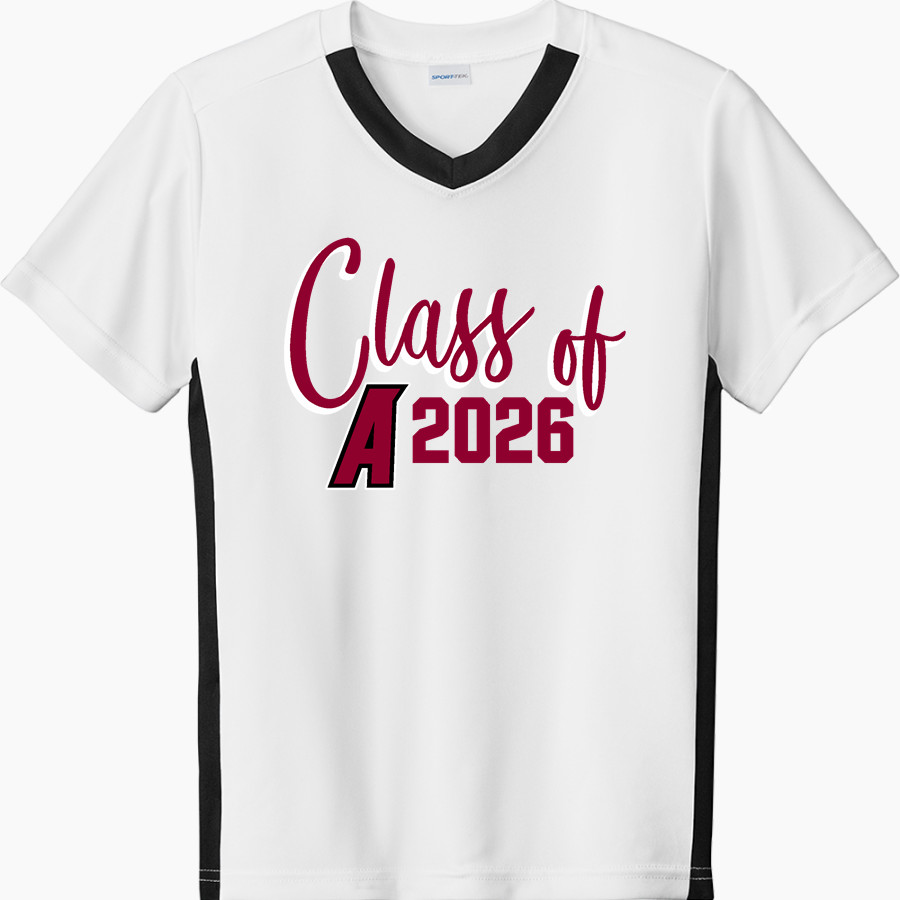 Anna Maria College Amcats <span class="pdp-name-mascot">Anna Maria College Amcats</span> Sport-Tek Youth Competitor United Short-Sleeve V-Neck Tee