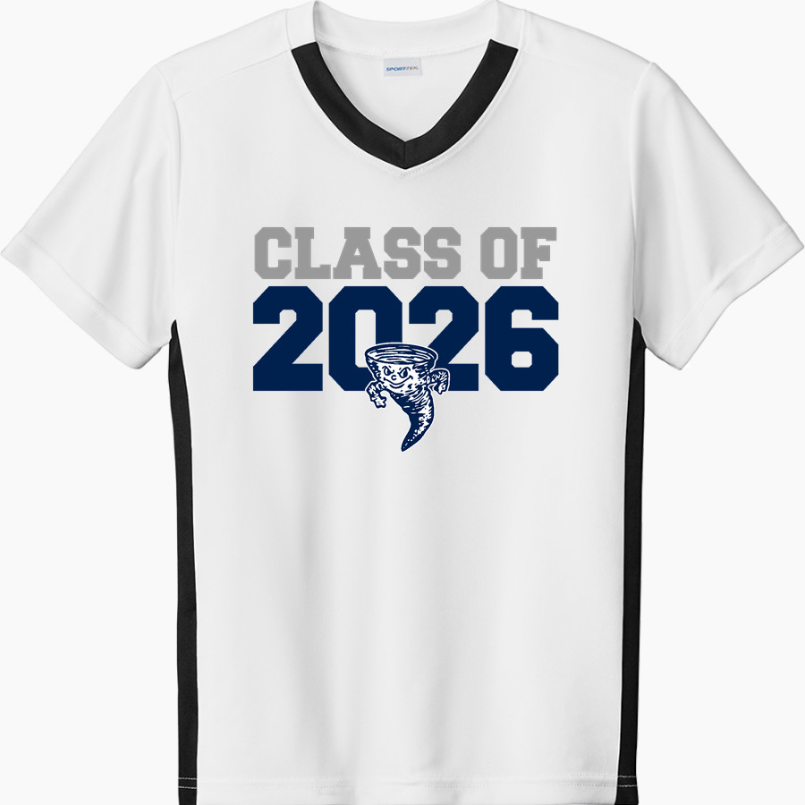 OLDENBURG ACADEMY TWISTERS Sport-Tek Youth Competitor United Short-Sleeve V-Neck Tee