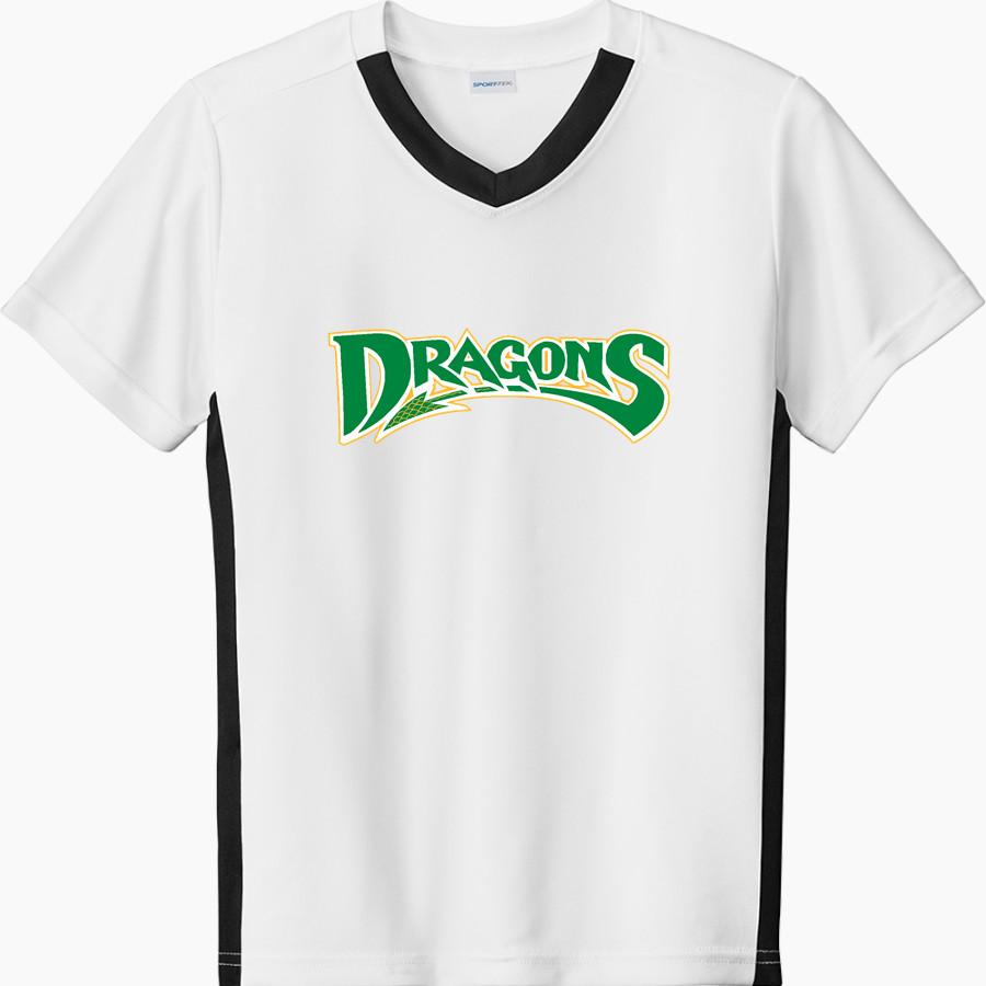 WEST DAVIDSON HIGH SCHOOL DRAGONS Sport-Tek Youth Competitor United Short-Sleeve V-Neck Tee