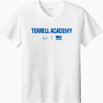 TERRELL ACADEMY EAGLES <span class="pdp-name-mascot">TERRELL ACADEMY EAGLES</span> Sport-Tek Youth Competitor United Short-Sleeve V-Neck Tee Front Thumbnail