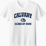 Calvary Lions Sport-Tek Youth Competitor United Short-Sleeve V-Neck Tee Front Thumbnail