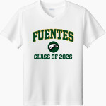 Fuentes Eagles Sport-Tek Youth Competitor United Short-Sleeve V-Neck Tee Front Thumbnail