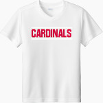 SHAW HIGH SCHOOL CARDINALS Sport-Tek Youth Competitor United Short-Sleeve V-Neck Tee Front Thumbnail