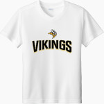 NORTHWEST HIGH SCHOOL VIKINGS <span class="pdp-name-mascot">NORTHWEST VIKINGS</span> Sport-Tek Youth Competitor United Short-Sleeve V-Neck Tee Front Thumbnail