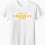 ISANTI HIGH SCHOOL WARRIORS <span class="pdp-name-mascot">SANTEE WARRIORS</span> Sport-Tek Youth Competitor United Short-Sleeve V-Neck Tee Front Thumbnail
