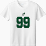 PLAINFIELD CENTRAL HIGH SCHOOL WILDCATS Sport-Tek Youth Competitor United Short-Sleeve V-Neck Tee Front Thumbnail