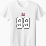 NANIH WAIYA HIGH SCHOOL WARRIORS <span class="pdp-name-mascot">NANIH WAIYA WARRIORS</span> Sport-Tek Youth Competitor United Short-Sleeve V-Neck Tee Front Thumbnail