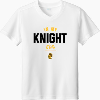 Sport-Tek Youth Competitor United Short-Sleeve V-Neck Tee