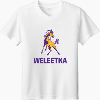 Sport-Tek Youth Competitor United Short-Sleeve V-Neck Tee