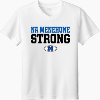 Sport-Tek Youth Competitor United Short-Sleeve V-Neck Tee