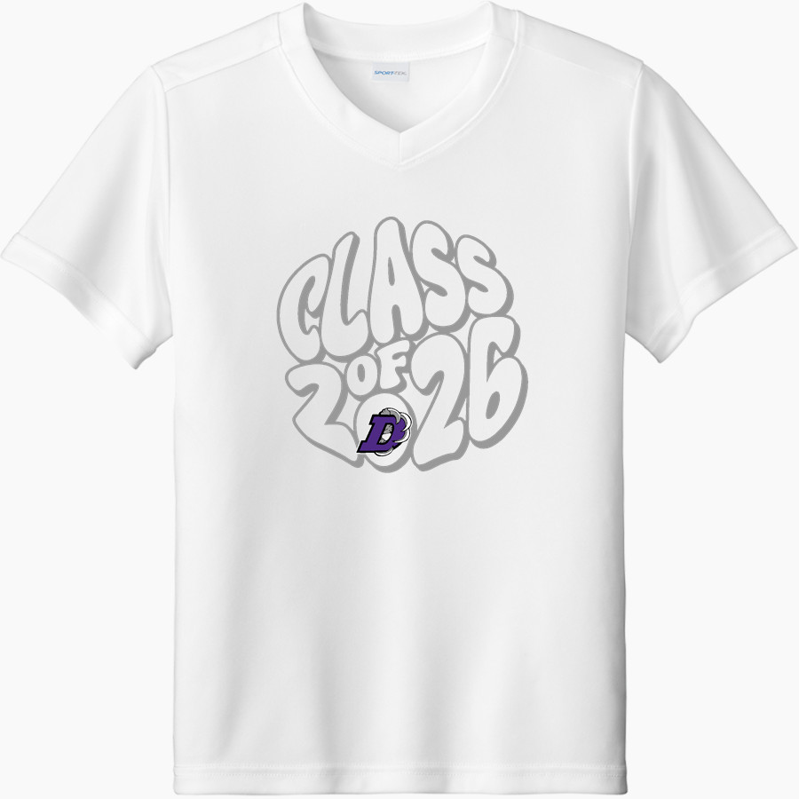 DARLINGTON HIGH SCHOOL FALCONS Sport-Tek Youth Competitor United Short-Sleeve V-Neck Tee