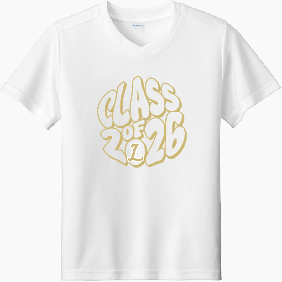 Lebanon Tigers <span class="pdp-name-mascot">Lebanon Tigers</span> Sport-Tek Youth Competitor United Short-Sleeve V-Neck Tee