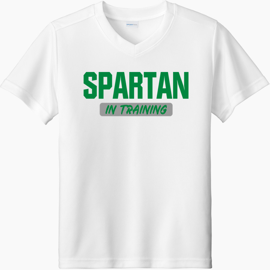 WEST MONONA HIGH SCHOOL SPARTANS Sport-Tek Youth Competitor United Short-Sleeve V-Neck Tee