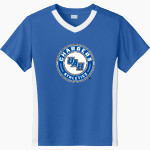 UAH Chargers <span class="pdp-name-mascot">University of Alabama Chargers</span> Sport-Tek Youth Competitor United Short-Sleeve V-Neck Tee Front Thumbnail