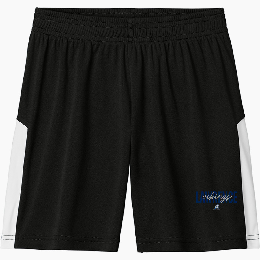 Lawrence University Vikings Online Store <span class="pdp-name-mascot">Lawrence</span> Sport-Tek Youth Competitor United 5" Short