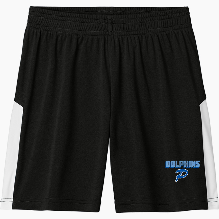 PALISADES CHARTER HIGH SCHOOL DOLPHINS <span class="pdp-name-mascot">PALISADES DOLPHINS</span> Sport-Tek Youth Competitor United 5" Short