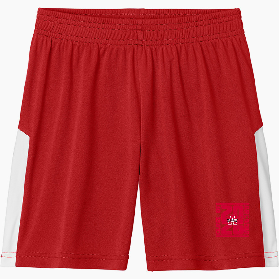 ARCADIA REDSKINS #redskinnation <span class="pdp-name-mascot">ARCADIA REDSKINS</span> Sport-Tek Youth Competitor United 5" Short