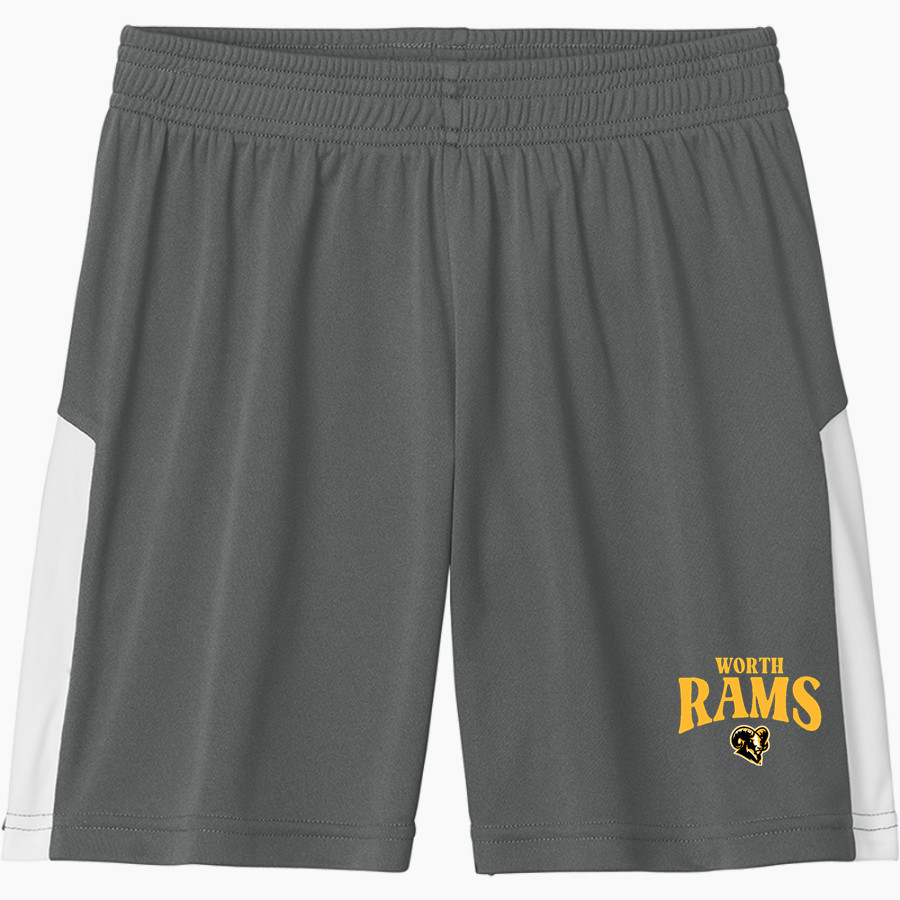 Worth Rams Sport-Tek Youth Competitor United 5" Short