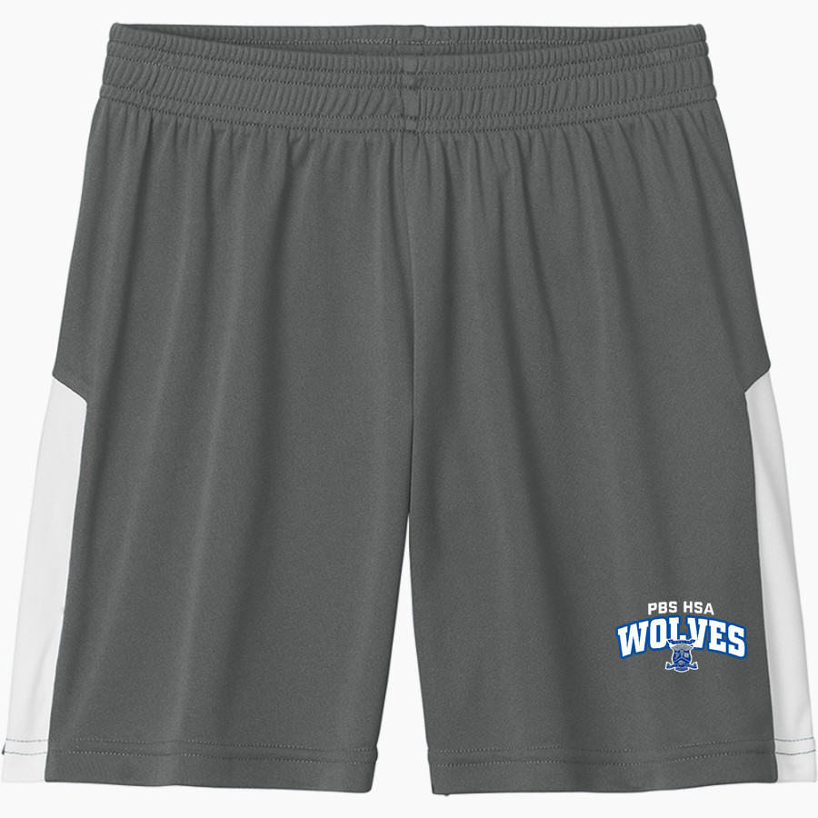 PBS HSA Wolves Sport-Tek Youth Competitor United 5" Short