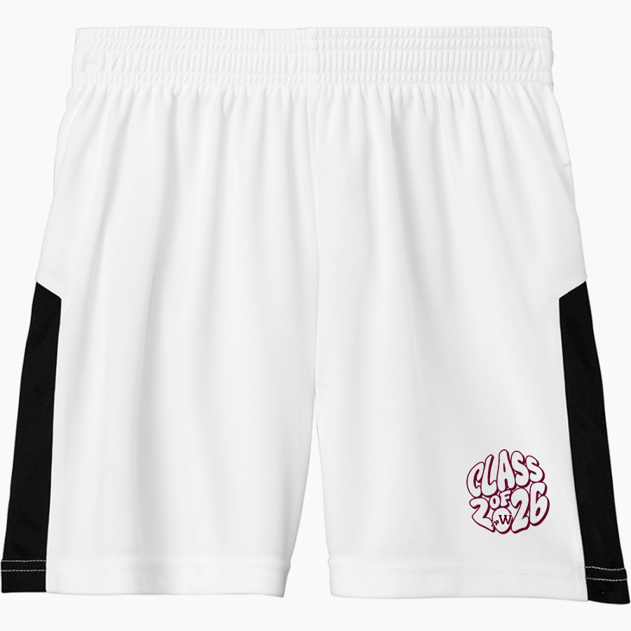 WEST HIGH SCHOOL WAHAWKS <span class="pdp-name-mascot">WEST WAHAWKS</span> Sport-Tek Youth Competitor United 5" Short