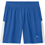 Cleveland Blue Raiders <span class="pdp-name-mascot">Cleveland Blue Raiders</span> Sport-Tek Youth Competitor United 5" Short Front Thumbnail