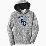 RITCHIE COUNTY HIGH SCHOOL REBELS Sport-Tek Youth PosiCharge Electric Heather Fleece Hoodie Front Thumbnail