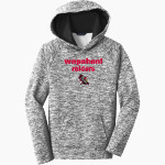 WAPAHANI HIGH SCHOOL RAIDERS Sport-Tek Youth PosiCharge Electric Heather Fleece Hoodie Front Thumbnail