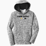 Hawaii Baptist Eagles <span class="pdp-name-mascot">HBA Eagles</span> Sport-Tek Youth PosiCharge Electric Heather Fleece Hoodie Front Thumbnail