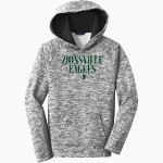 Zionsville Eagles <span class="pdp-name-mascot">Zionsville Eagles</span> Sport-Tek Youth PosiCharge Electric Heather Fleece Hoodie Front Thumbnail
