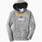 FOUNDATION ACADEMY Knights <span class="pdp-name-mascot">FOUNDATION ACADEMY CHARTER SCHOOL Knights</span> Sport-Tek Youth PosiCharge Electric Heather Fleece Hoodie Front Thumbnail
