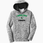 ST BERNARD'S ACADEMY CRUSADERS <span class="pdp-name-mascot">ST BERNARD'S CATHOLIC CRUSADERS</span> Sport-Tek Youth PosiCharge Electric Heather Fleece Hoodie Front Thumbnail