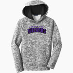 Mater Virtual Academy Wizards <span class="pdp-name-mascot">Mater Virtual Academy Wizards</span> Sport-Tek Youth PosiCharge Electric Heather Fleece Hoodie Front Thumbnail