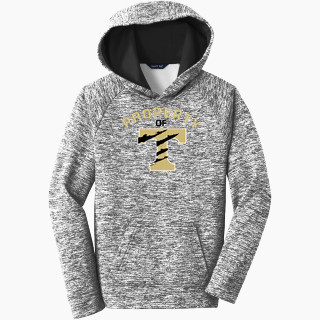 Sport-Tek Youth PosiCharge Electric Heather Fleece Hoodie