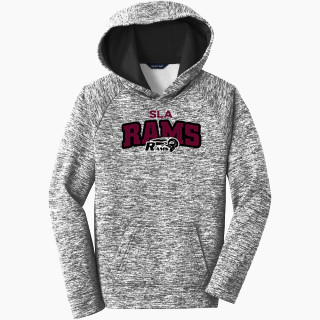 Sport-Tek Youth PosiCharge Electric Heather Fleece Hoodie