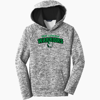 Sport-Tek Youth PosiCharge Electric Heather Fleece Hoodie