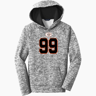 Sport-Tek Youth PosiCharge Electric Heather Fleece Hoodie