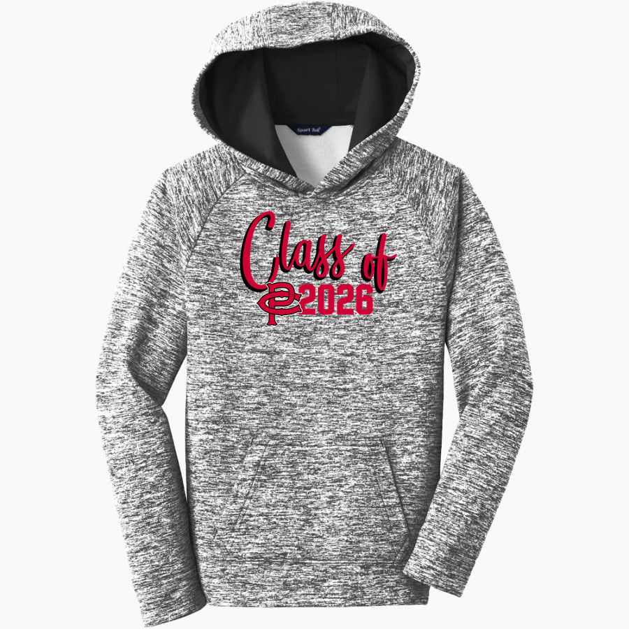 Park City Miners <span class="pdp-name-mascot">PARK CITY MINERS</span> Sport-Tek Youth PosiCharge Electric Heather Fleece Hoodie