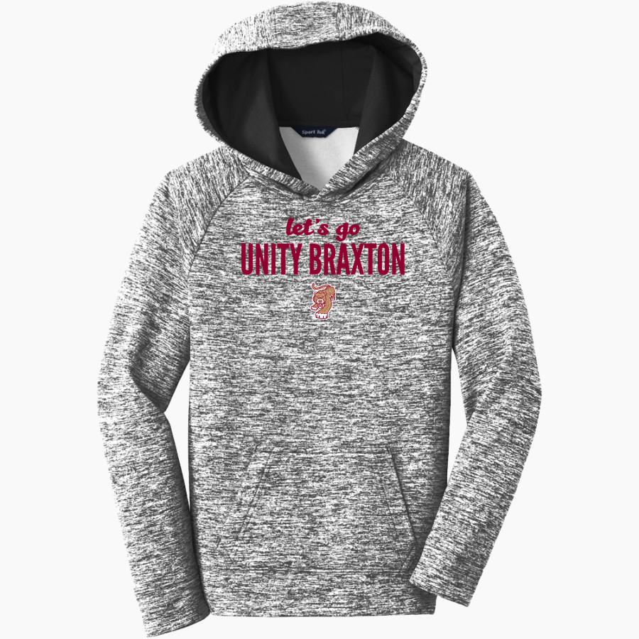 Unity Braxton Jaguars Sport-Tek Youth PosiCharge Electric Heather Fleece Hoodie