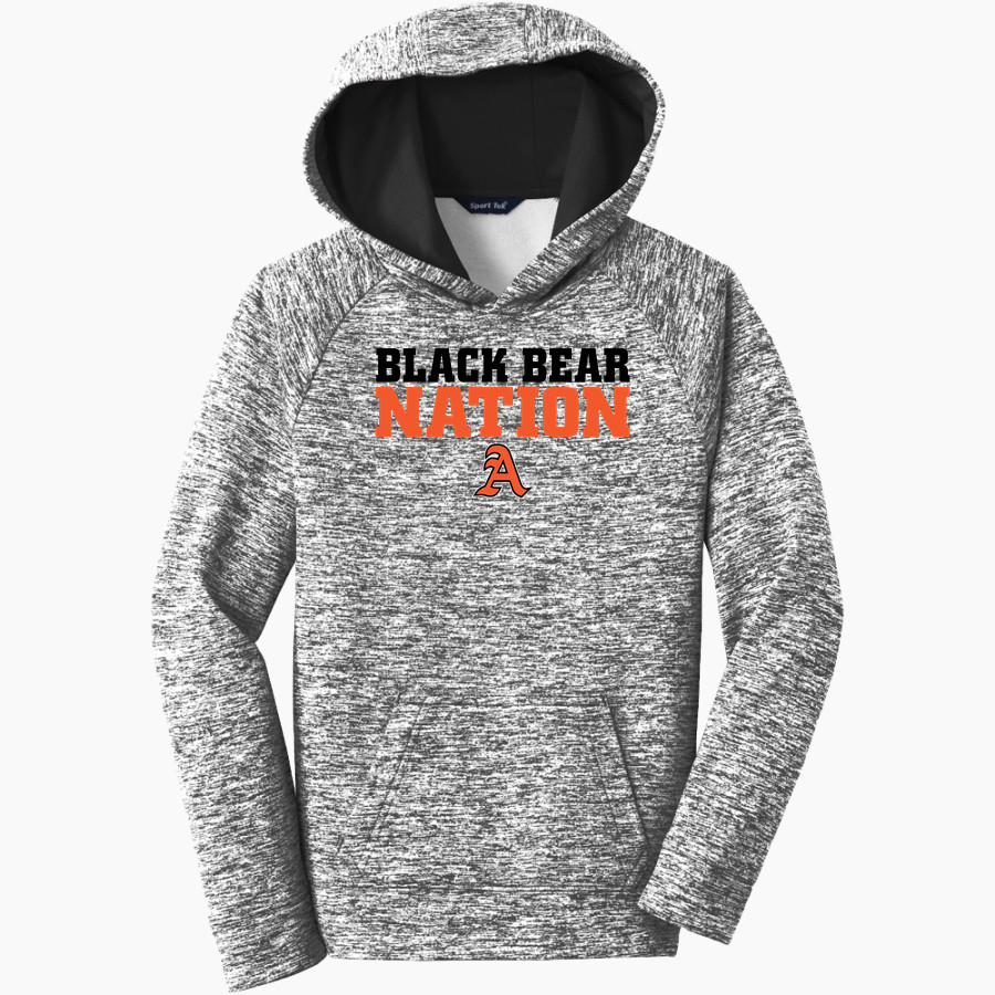 AUSTIN HIGH SCHOOL BLACK BEARS <span class="pdp-name-mascot">AUSTIN BLACK BEARS</span> Sport-Tek Youth PosiCharge Electric Heather Fleece Hoodie
