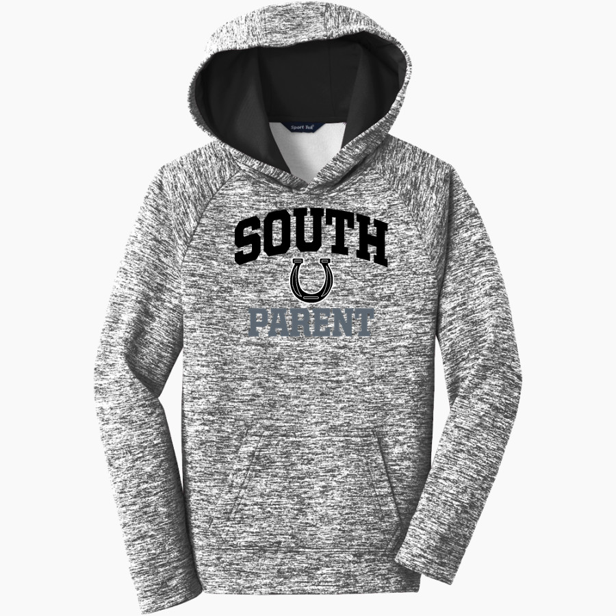 SOUTH HIGH SCHOOL COLTS <span class="pdp-name-mascot">SOUTH COLTS</span> Sport-Tek Youth PosiCharge Electric Heather Fleece Hoodie