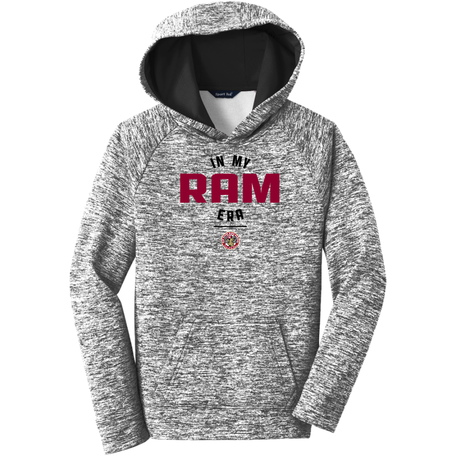RIO VISTA HIGH SCHOOL RAMS <span class="pdp-name-mascot">RIO VISTA RAMS</span> Sport-Tek Youth PosiCharge Electric Heather Fleece Hoodie